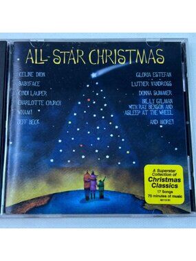 All-Star Christmas Various Artists 2000 Epic Records CD Featuring 17 Tracks